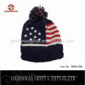 Оптовые пользовательские логотипы Navy Knitted Hats